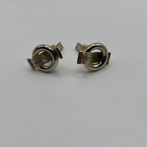 Vintage Swank‎ Cufflinks, Gold Tone, Wires